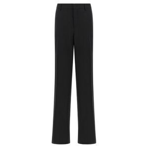 Tagliatore Black Polyester Dress Women's Pants